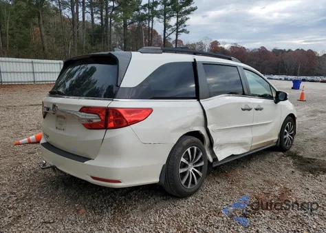 2018 Honda Odyssey Exl from USA, damaged, VIN 5FNRL6H76JB107396